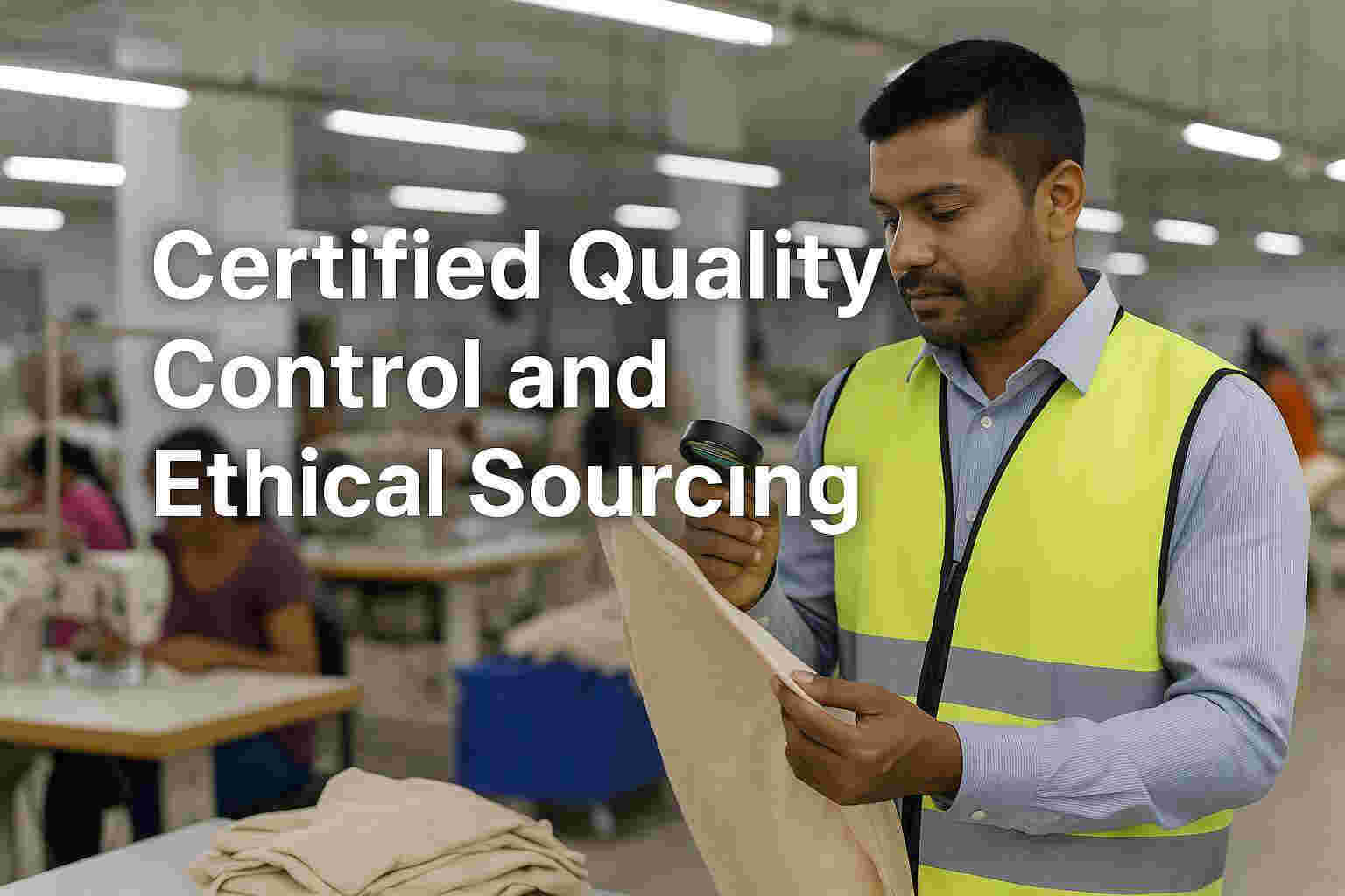 Certified Quality Control and Ethical Sourcing
