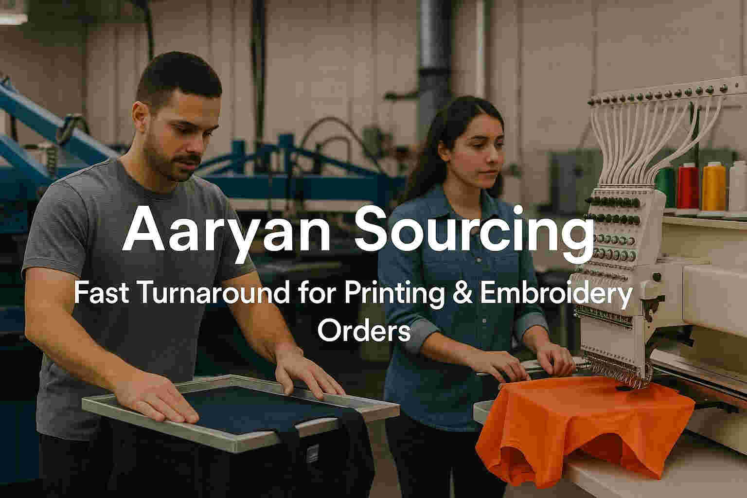Fast Turnaround for Printing & Embroidery Orders