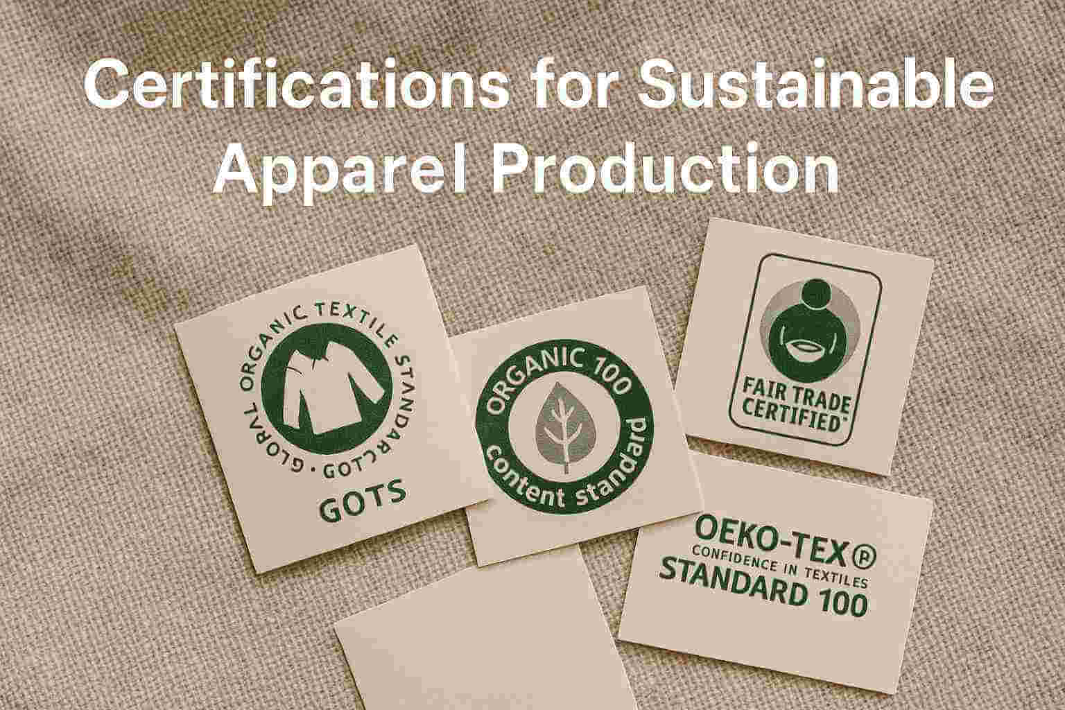 Certifications for Sustainable Apparel Production