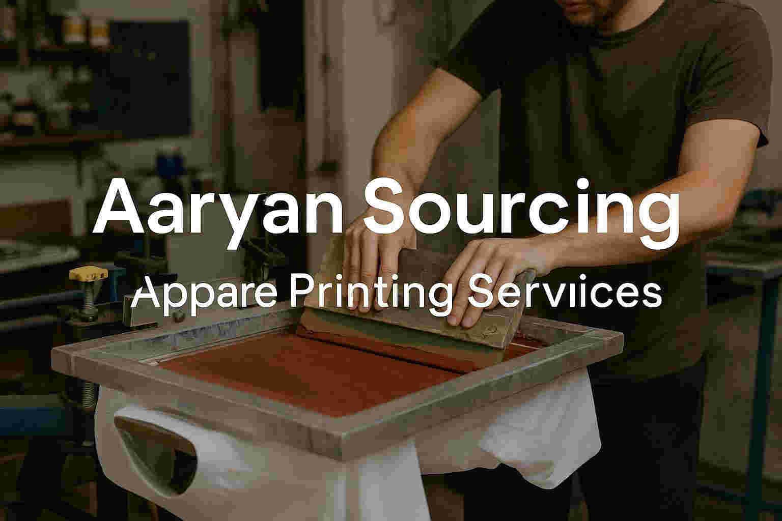 Apparel Printing Services