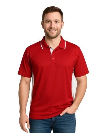 Men’s Red Polo Shirt
